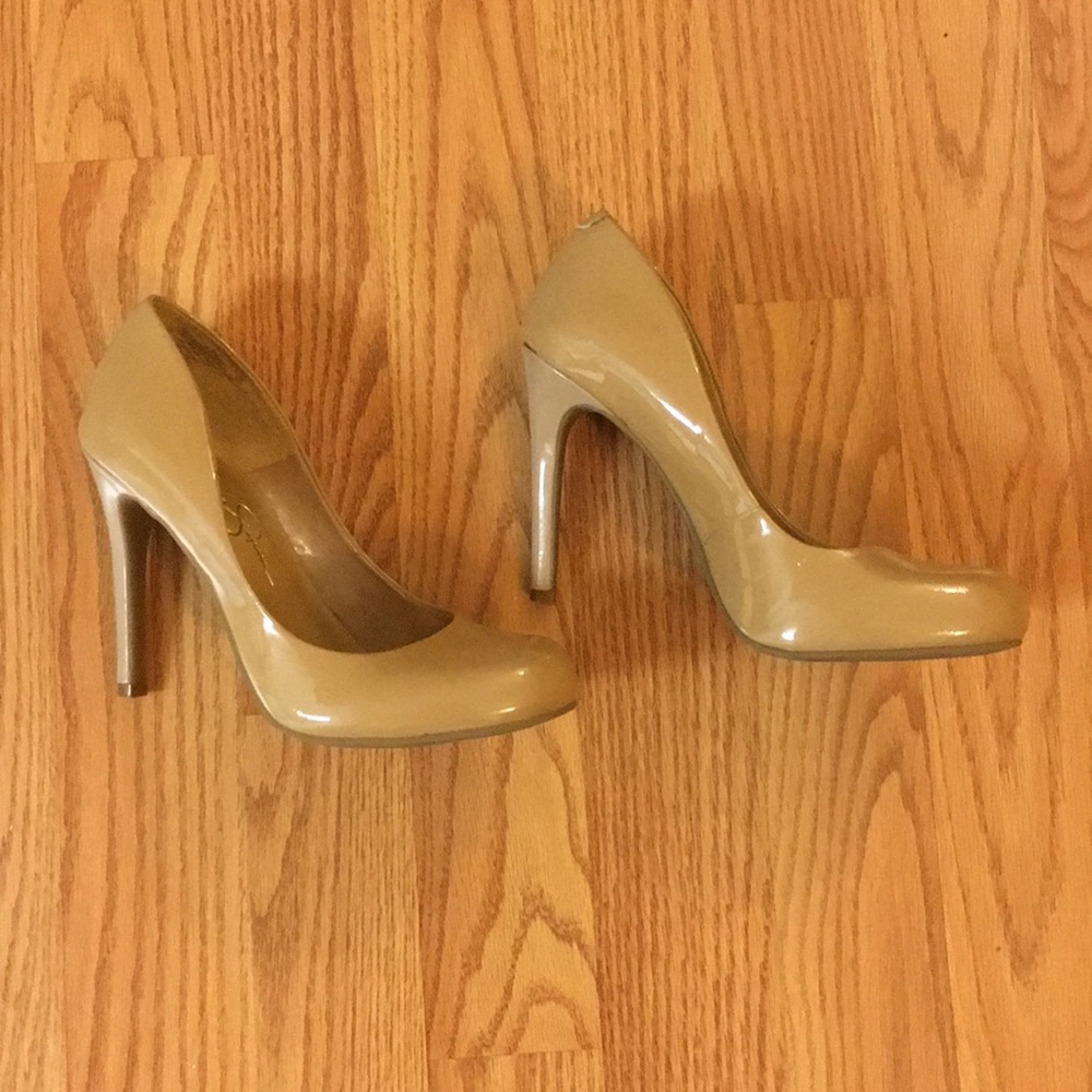 Nude heels - Jessica Simpson brand